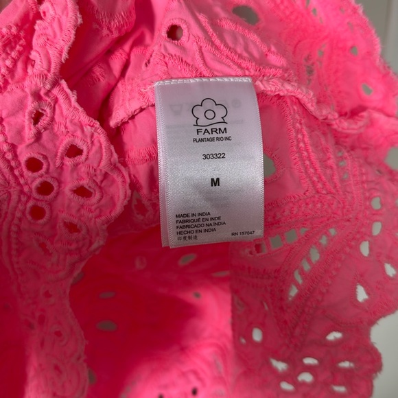 Farm Rio Eyelet Richelieu Maxi Skirt - Picture 5 of 8